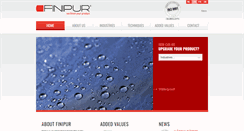 Desktop Screenshot of finipur.eu